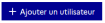 Ajout d’un utilisateur