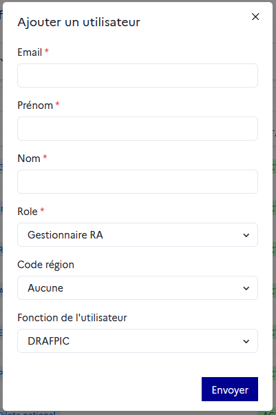 Ajouter un utilisateur