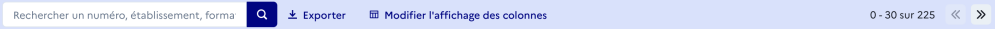 Barre d'action