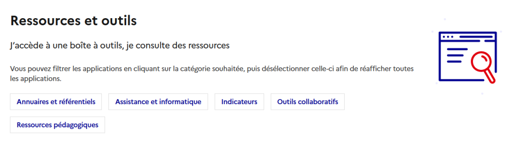 Sous-domaine « Indicateurs » dans Aréna