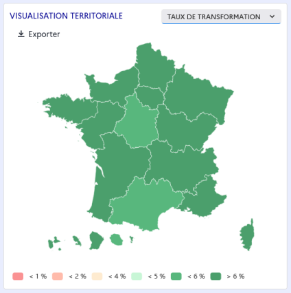 Visualisation territoriale