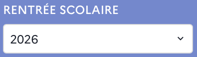 Rentrée scolaire