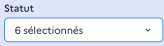 Statut des demandes